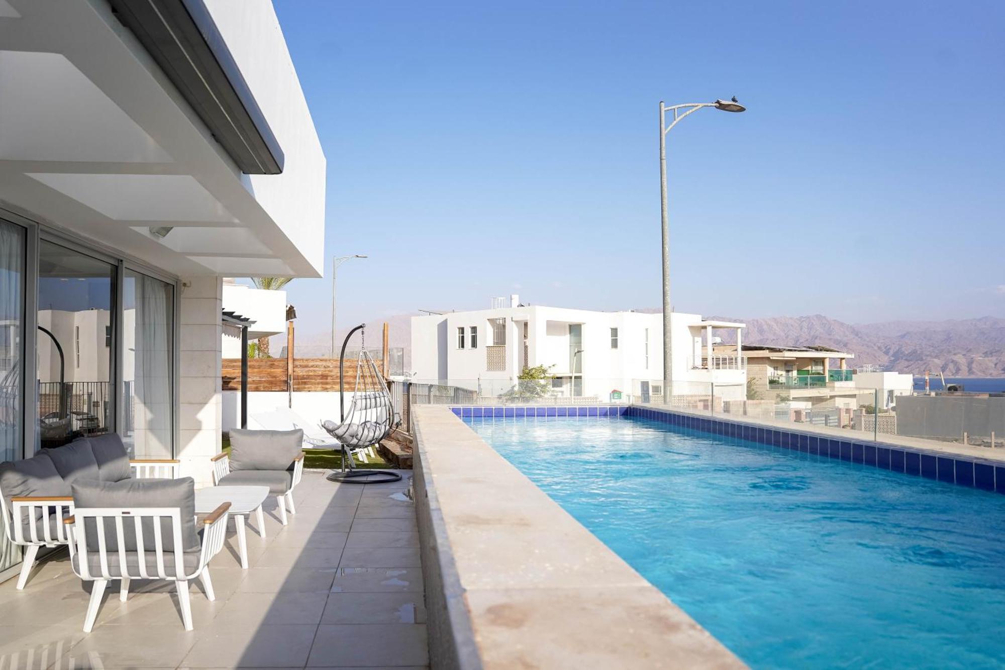 Yalarent Mountainside Duplexes With Private Pool Eilat Exterior photo